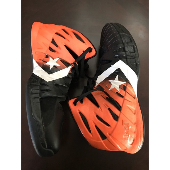 converse basketball shoes orange